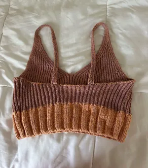 Free People Knit Crop Top thumbnail 3