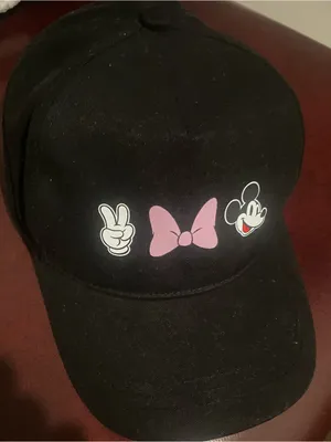 New Without Tag Disney Black Cap thumbnail 1