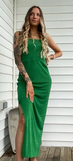 Green Wild Fable Dress thumbnail 1