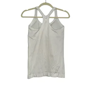 Lululemon Ebb To Street II Gray Racerback Tank Top 6 thumbnail 3