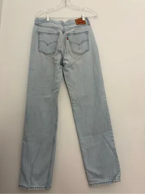 Levi’s Low Pro Straight Jeans Size 26 Blue thumbnail 2