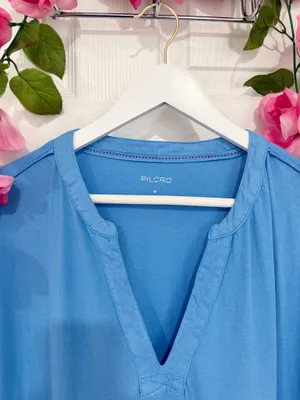 Anthropologie Pilcro Long Sleeve Babydoll Top thumbnail 4