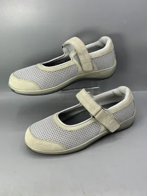 Orthofeet Mary Jane Orthotic Comfort Shoes Womens 11B Beige Round Toe 071-17-25 thumbnail 2
