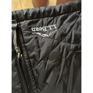 LL Bean Womens Quilted Jacket Black Full‎ Zip Lightweight XXS PrimaLoft Coat thumbnail 5