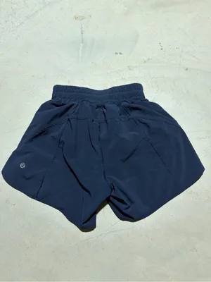 Lululemon track that Women's Navy Athletic Shorts 2 thumbnail 6