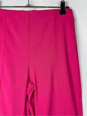 Boutique Do + Be Hot Pink Straight Leg High Rise Pants S thumbnail 3