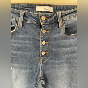 KanCan Norah High Rise Ankle Skinny Button Fly Jeans Size 30 thumbnail 3