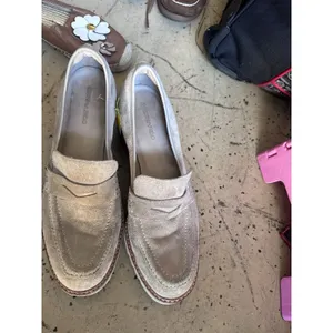 Bernardo Women's Selma Slip-On Leather Loafers Clay Split Suede Sz 10M thumbnail 4