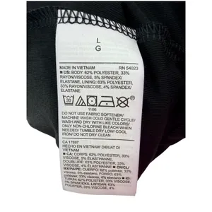Old Navy Active‎ Womens Black Go-Dry Ribbed Racerback Maxi Dress Large NWT thumbnail 5