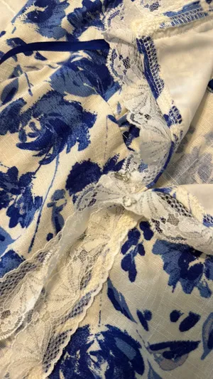 Sky to Moon Boutique floral ribbon top thumbnail 5