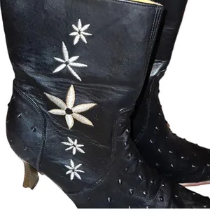 El Canelo Black Cowgirl Boots thumbnail 5