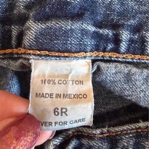 Abercrombie & Fitch Vintage Straight Leg Medium Wash Blue‎ Jeans 6R 100% Cotton thumbnail 6