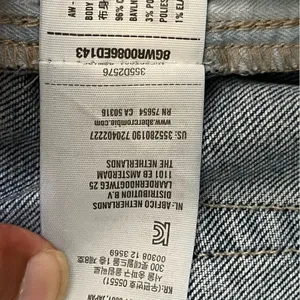 Hollister Jeans Curvy Ultra High Rise Mom Jeans Belted Raw Hem Size 7 Regular‎ thumbnail 9