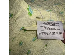 Faithfull The Brand NWT $189 Size M Gombardy Mini Dress Bisset Floral Yellow thumbnail 8