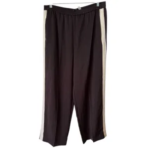 NWT Madewell The Easy Pull On Track Pants Satin Racer Stripe Size XL thumbnail 3