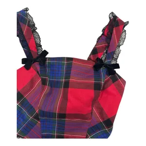 Women’s Kimchi Blue red‎ crop top thumbnail 3