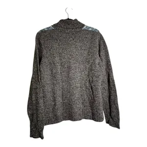 Woolrich Vintage 90's Nordic Fair Isle Ski Cardigan Woman's L Sweater Womens thumbnail 6