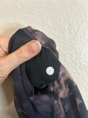 Lululemon Align Pant 28” Diamond Dye Graphite Gray Pink Pastel Size 6 thumbnail 6