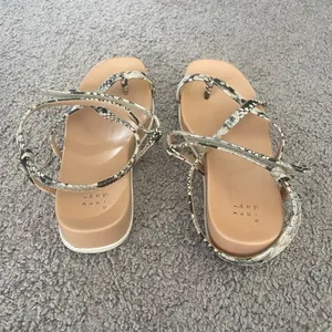 A New Day 🌟Snacks king Crisscross Strappy Sandals thumbnail 4