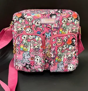 TOKIDOKI Y2Kawaii Double Pocket Super Kawaii Crossbody Bag thumbnail 1