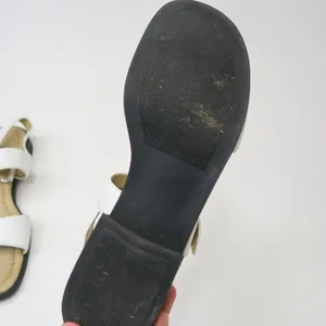 Vintage 90s Cabin Creek White Leather Sandals thumbnail 11