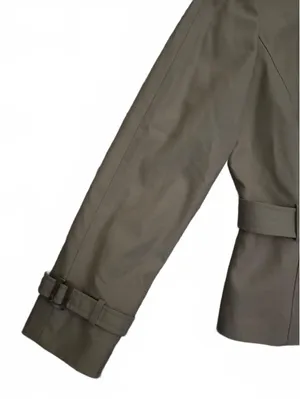 Tahari Arthur S Levine Women's Safari Inspired Jacket Size 10 Khaki City Chic thumbnail 8