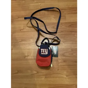 NY Giants NFL Mini Purse Plus Pouch Touch Phone ID Wallet 4" x 4" x 2" thumbnail 8