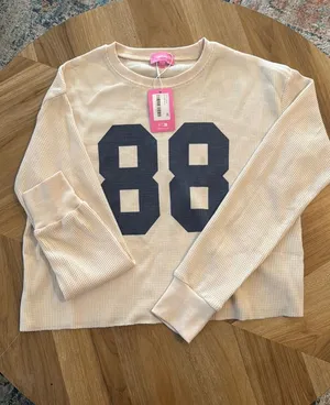 Edikted Waffle Crop Top thumbnail 1