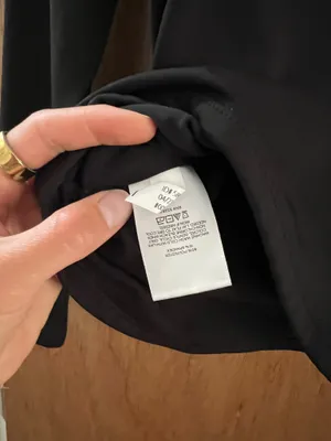 Express Body Contour black Top thumbnail 4