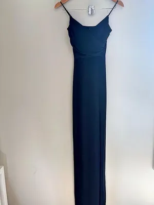 Black Maxi Windsor Dress thumbnail 2