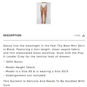 Feel the Beat Mini Skirt Black thumbnail 9