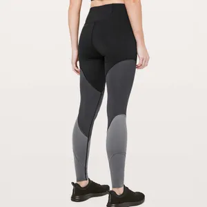 Lululemon Colour Me Ombre Tight 28" Black/Obsidian/ Titanium size 10 thumbnail 2
