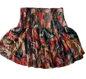 A.L.C. Luna Printed Mini Skirt Size: 10 thumbnail 1