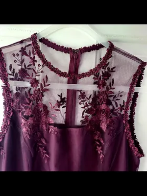 Nanette Lepore Sleeveless Lace Plum Mini Party Dress Sz 2 Formal Prom Wedding thumbnail 2