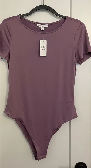 Macy's Purple Bodysuit thumbnail 1