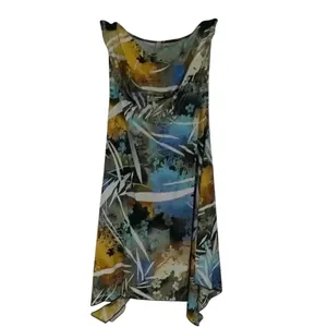 Strapless tropical dress Size L thumbnail 5