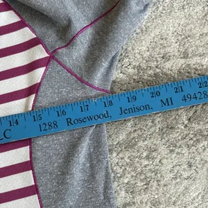 Patagonia Shirt Womens Medium Capilene 3 Midweight Crew Baselayer Top Striped thumbnail 5