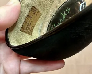 Clarks Artisan | Black Alitay Kallen Suede Flat - 6M thumbnail 12