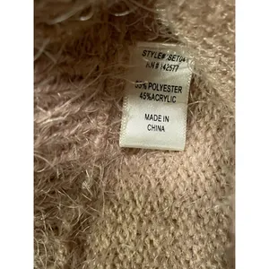 Iris Basic Champagne Fuzzy Tube Top & Skirt Set size Large thumbnail 7