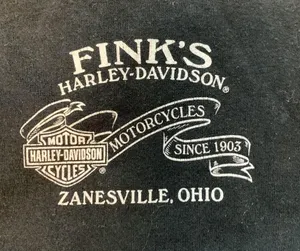 Vintage 2008 Harley-Davidson Black Angel Wings T-Shirt Size L thumbnail 6