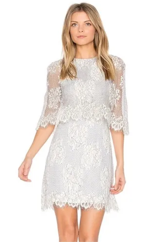 Elliatt Reflections Cape Lace‎ Mini Dress Size Small thumbnail 1