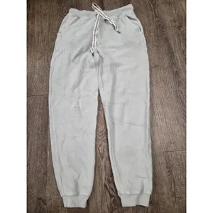 Aerie Pale Green Ribbed Sweatshirt Joggers Outfit Set XS/Small thumbnail 2