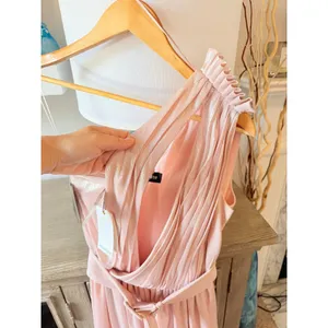 RETROFÊTE Andrea‎ Maxi Dress Womens Pink Size Small thumbnail 4