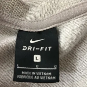 Nike Dri-Fit Hi/Low Sweatshirt - Size L - Color is a tanish/gray thumbnail 6
