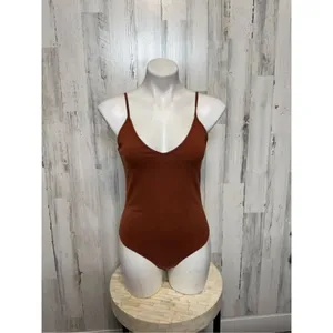 Forever 21 brown bodysuit thumbnail 2