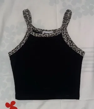 Princess Polly Leopard Crop Top thumbnail 1
