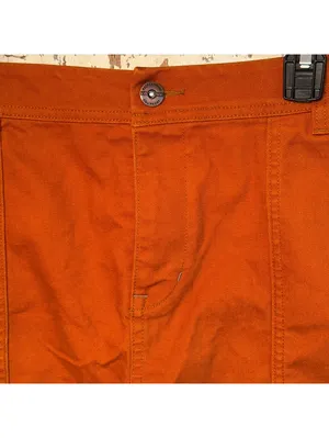 REI Co-op Trailsmith Hiking Outdoor Athletic Shorts women's size 16 orange thumbnail 3