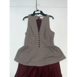 Rosie Assoulin Long Peplum Dress Size 4 thumbnail 3