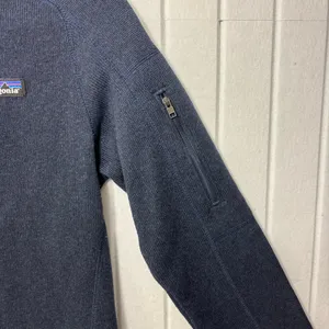 Patagonia Women's Navy Quarter-Zip‎ Fleece size XS thumbnail 6