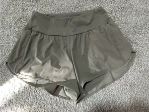 Amazon Women's Athletic Shorts — Olive Green thumbnail 4